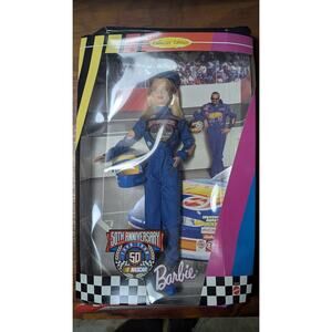 Nascar 50TH Anniversary Barbie Doll